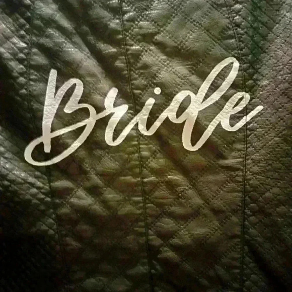 Vintage Custom "BRIDE" Leather Jacket - Picture 3 of 12